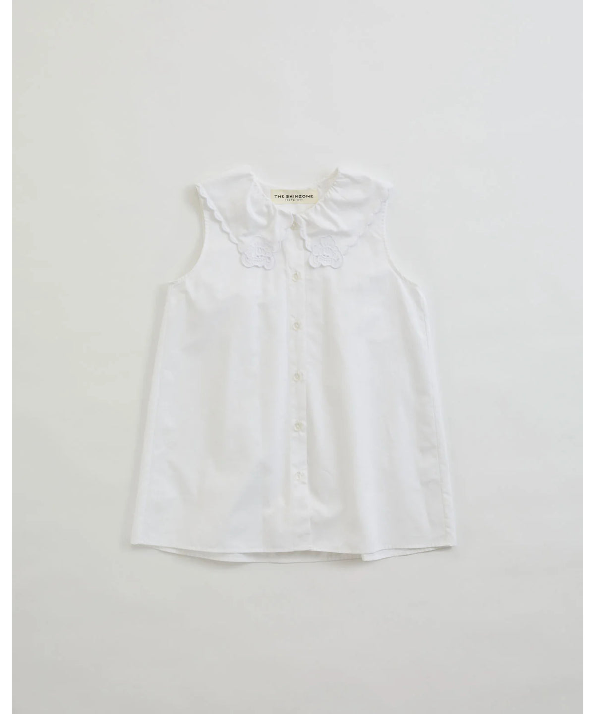 LACE COLLAR BLOUSE