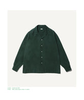 Silk Cotton Open Collar L/S Shirt