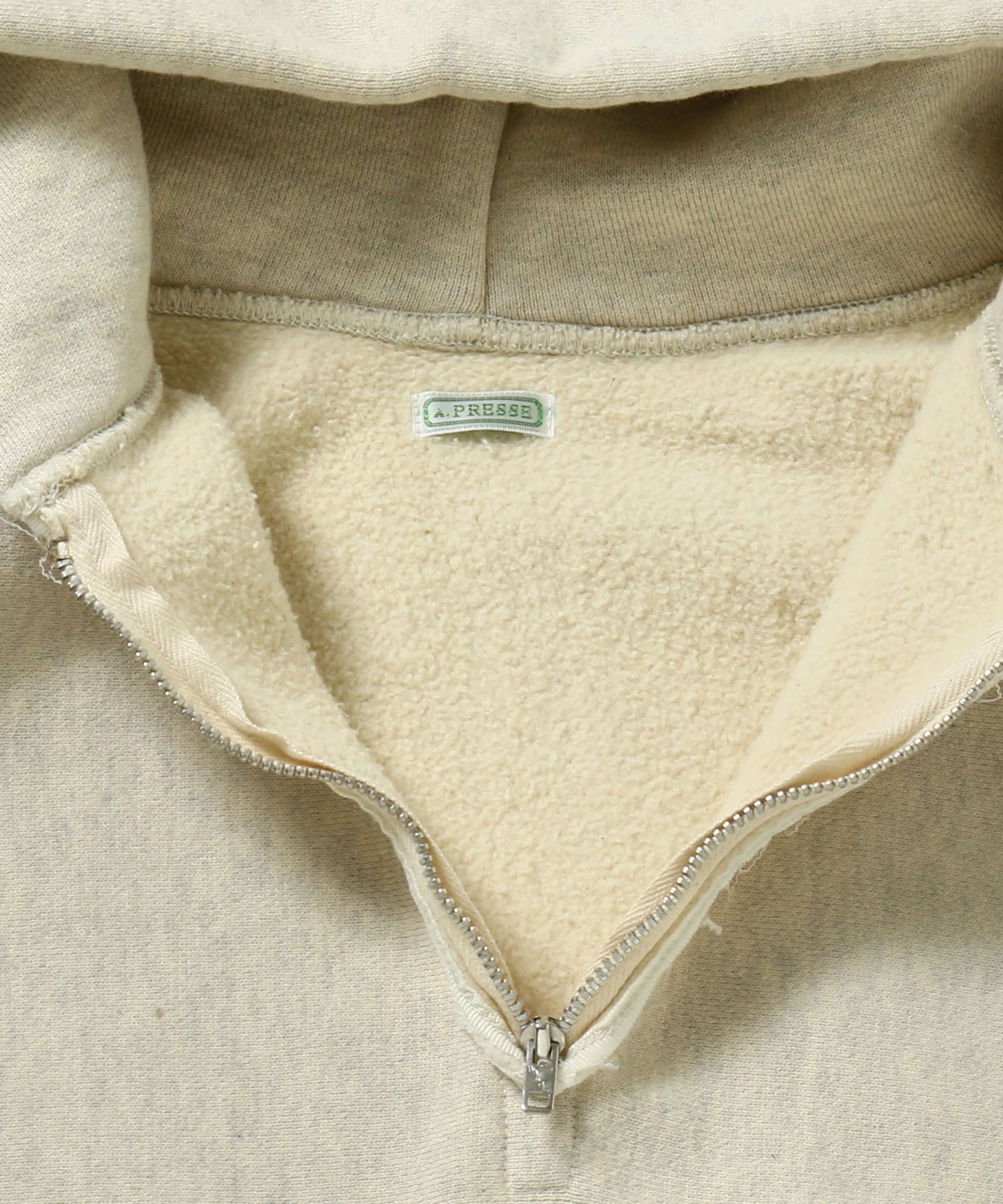 Vintage Half Zip Sweat Hoodie