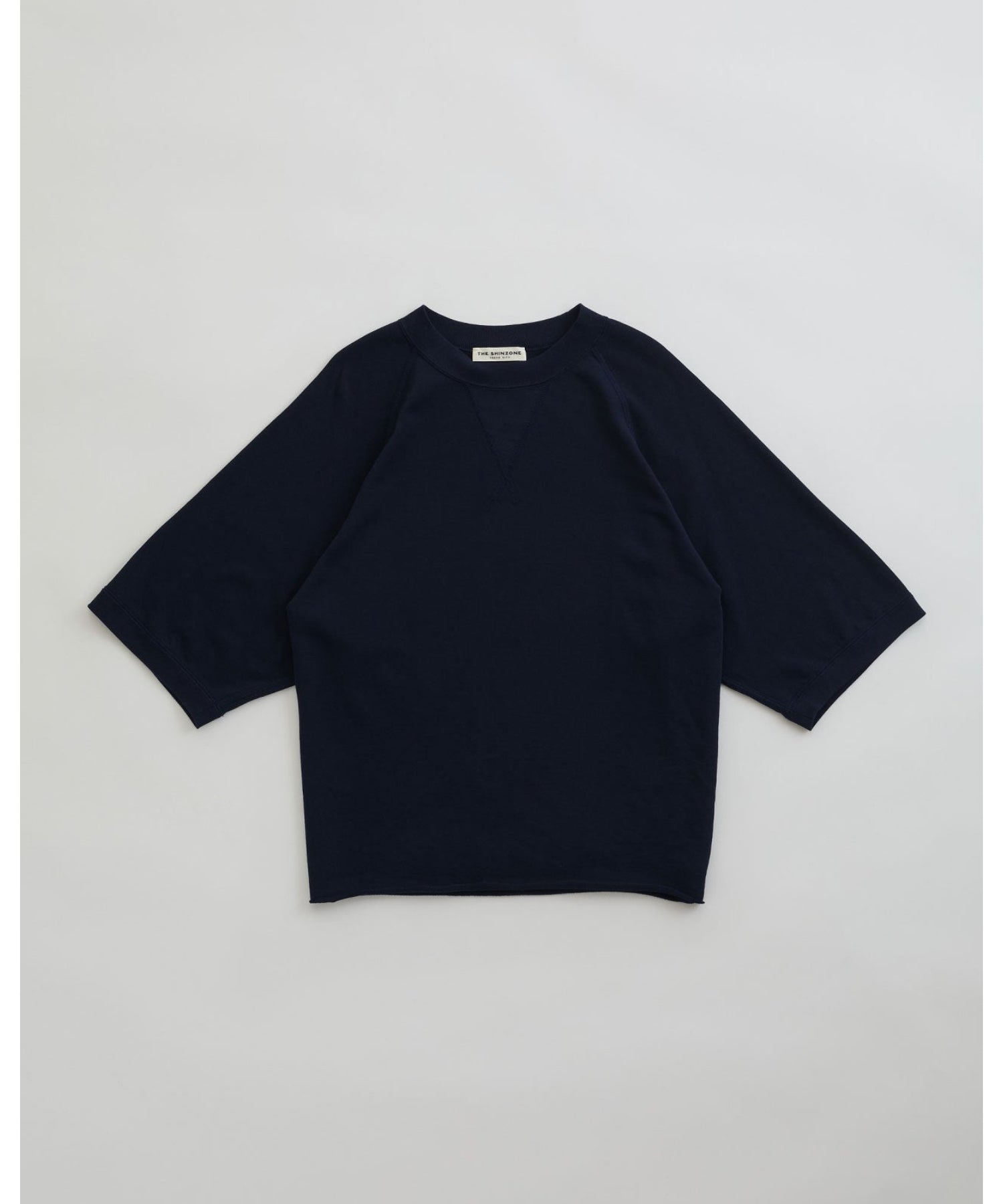 INLAYED HALF SLEEVE TEE - THE SHINZONE (ザ シンゾーン) - tops
