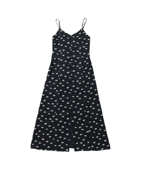 SIMON DOTS JACQUARD DRESS