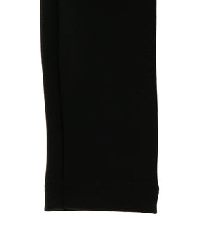 KNIT GEORGETTE LEGGINGS