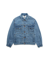 WRANGLER / WASHED DENIM TRUCKER JACKET