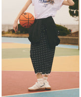 POLKA DOT LEAVERS LACE SKIRT