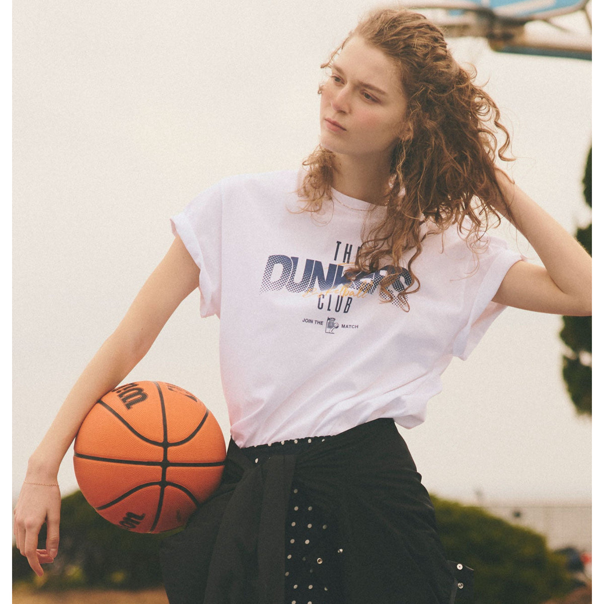 BASKETBALL TEAM TEE - THE SHINZONE (ザ シンゾーン) - tops