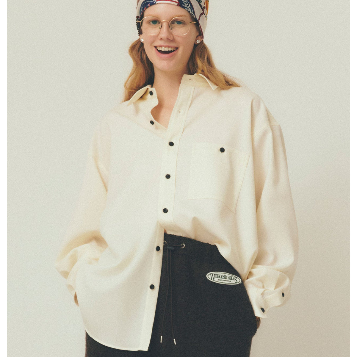 WOOL DADDY SHIRT - THE SHINZONE (ザ シンゾーン) - tops (トップス