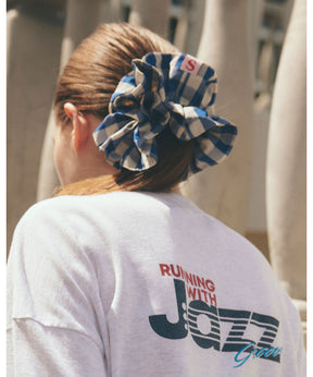 GINGHAM CHECK SCRUNCHIE