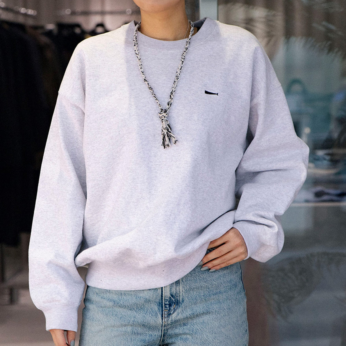 トップス DESCENDANT PE CREW NECK DESCENDANT/PE CREW NECK O3 (NAVY)