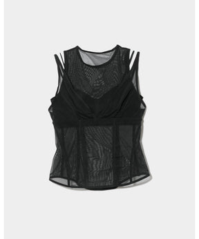 OUR WACOAL cup in tank top