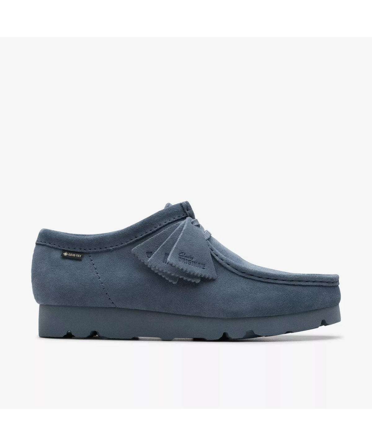 Wallabee GTX Blue/Grey Suede - Clarks (クラークス) - shoes