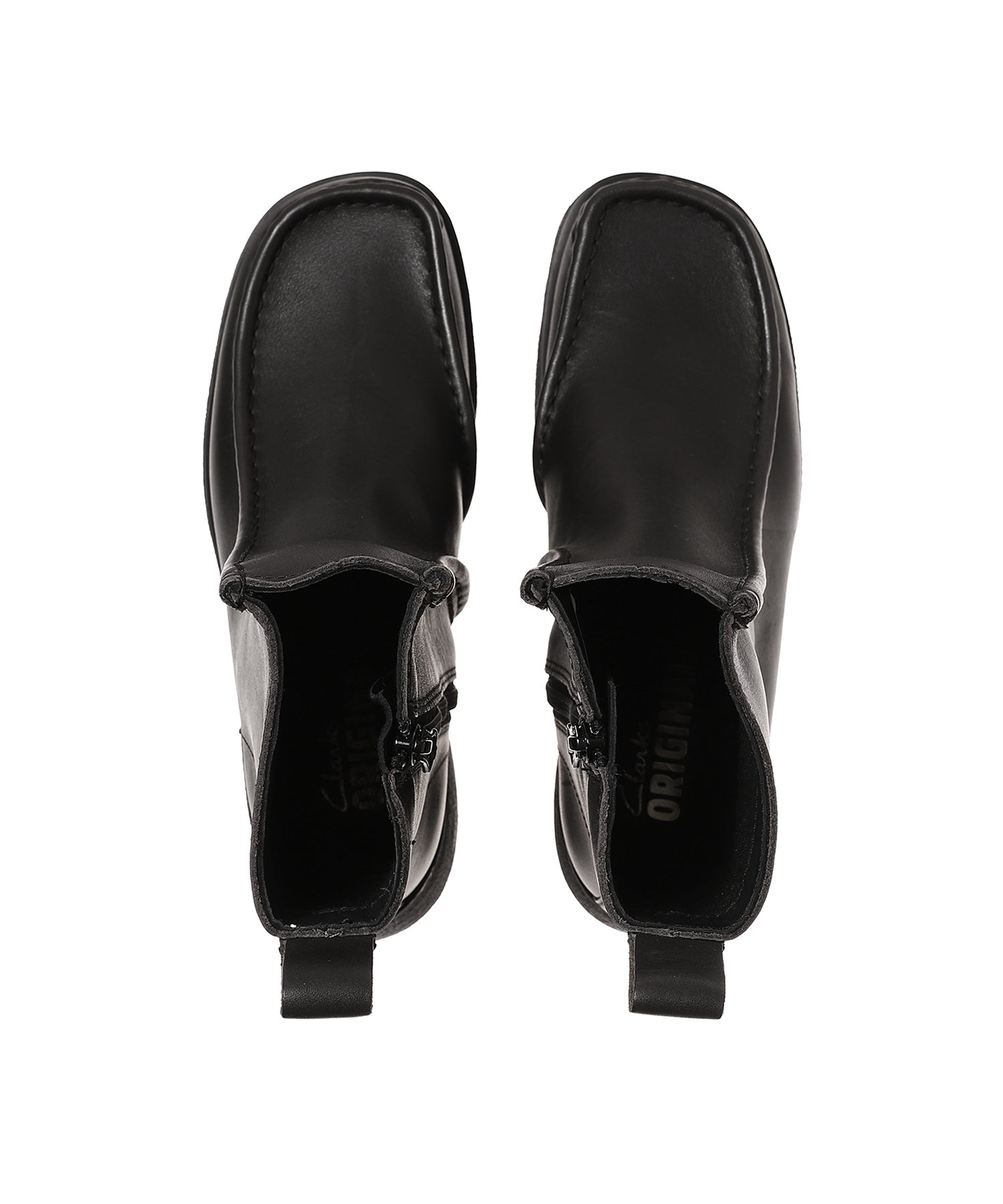 美品 Clarks クラークス ストラップ フラットシューズ レザー 黒 38 Effery Zip Black Leather - Clarks (クラークス) - shoes