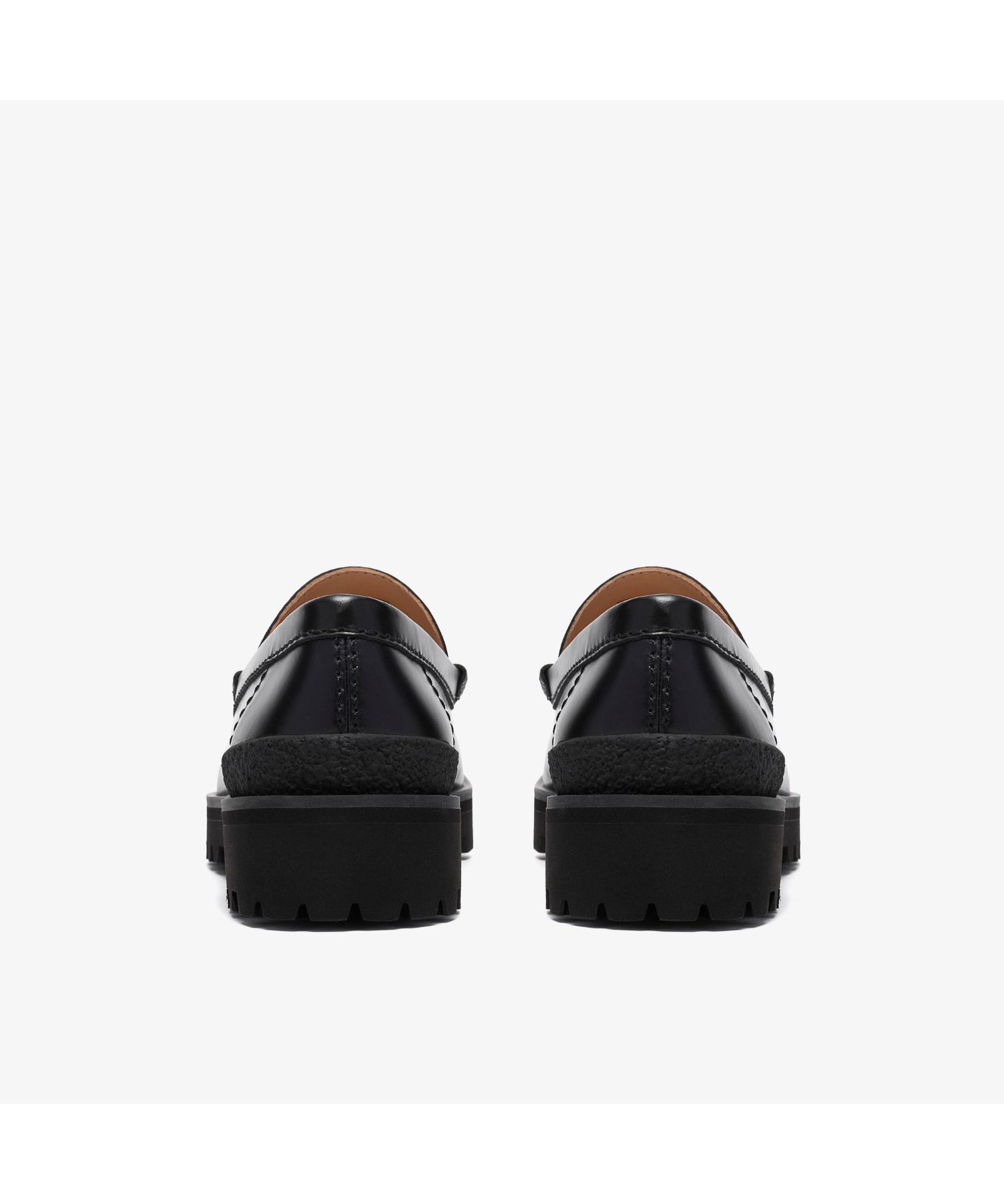 Yukoner Penny Black Leather - Clarks (クラークス) - shoes