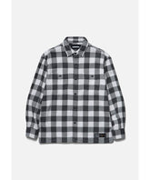GARMENT DYED BLOCK CHECK SHIRT LS
