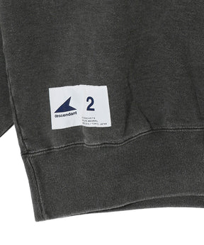 PE CREW NECK PIGMENT DYE
