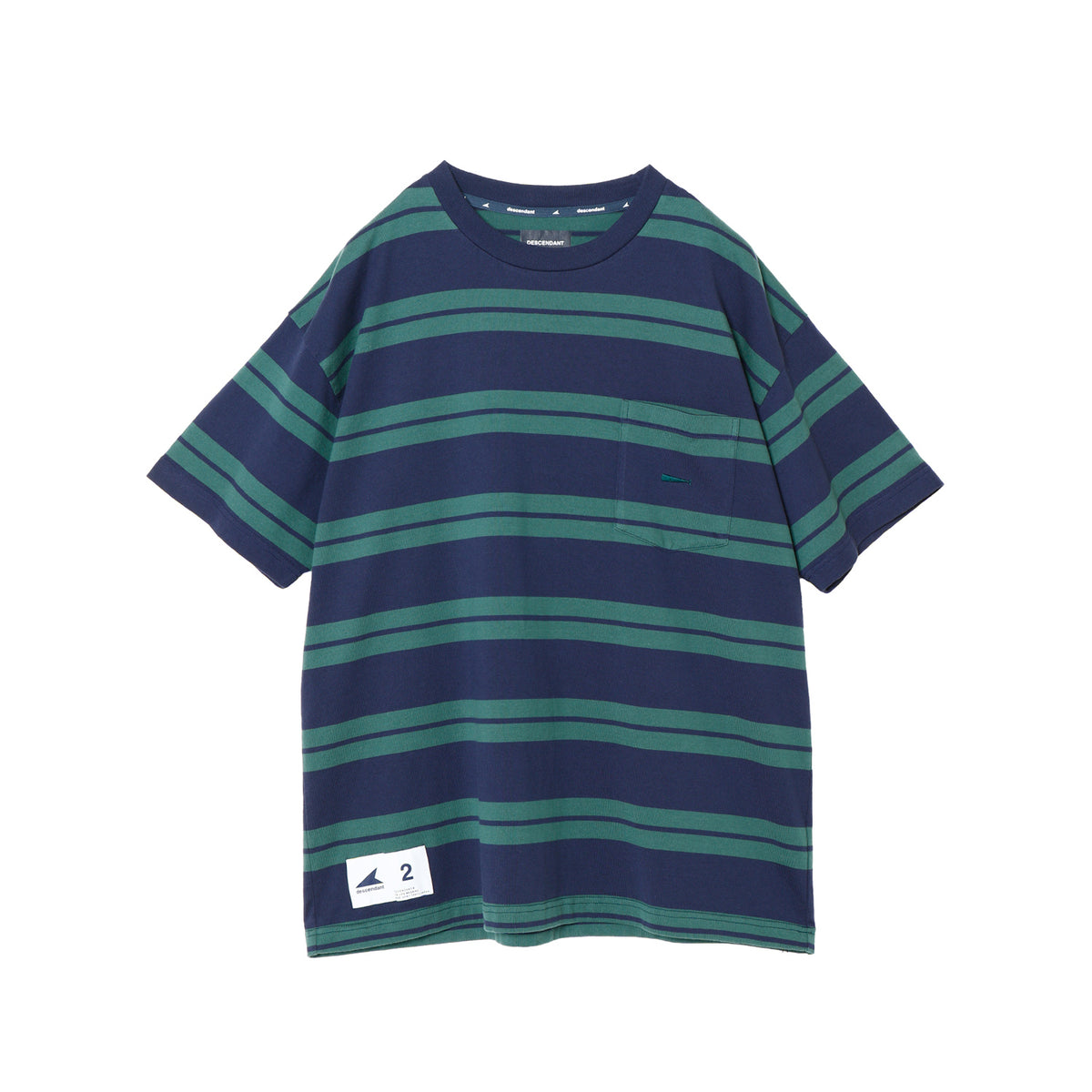 HORIZONTAL CROP SS - DESCENDANT (ディセンダント) - tops (トップス