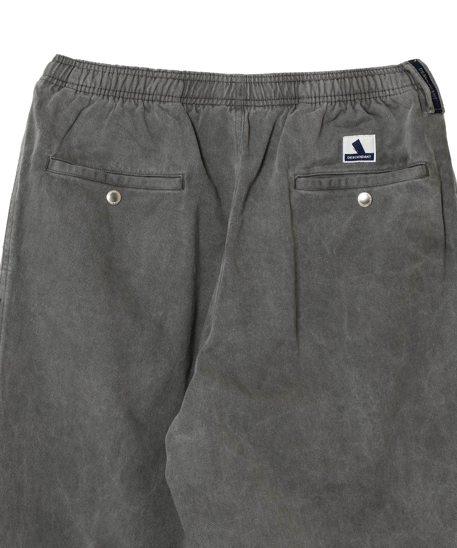 SHORE TWILL BEACH TROUSERS PIGMENT DYE - DESCENDANT (ディセンダ