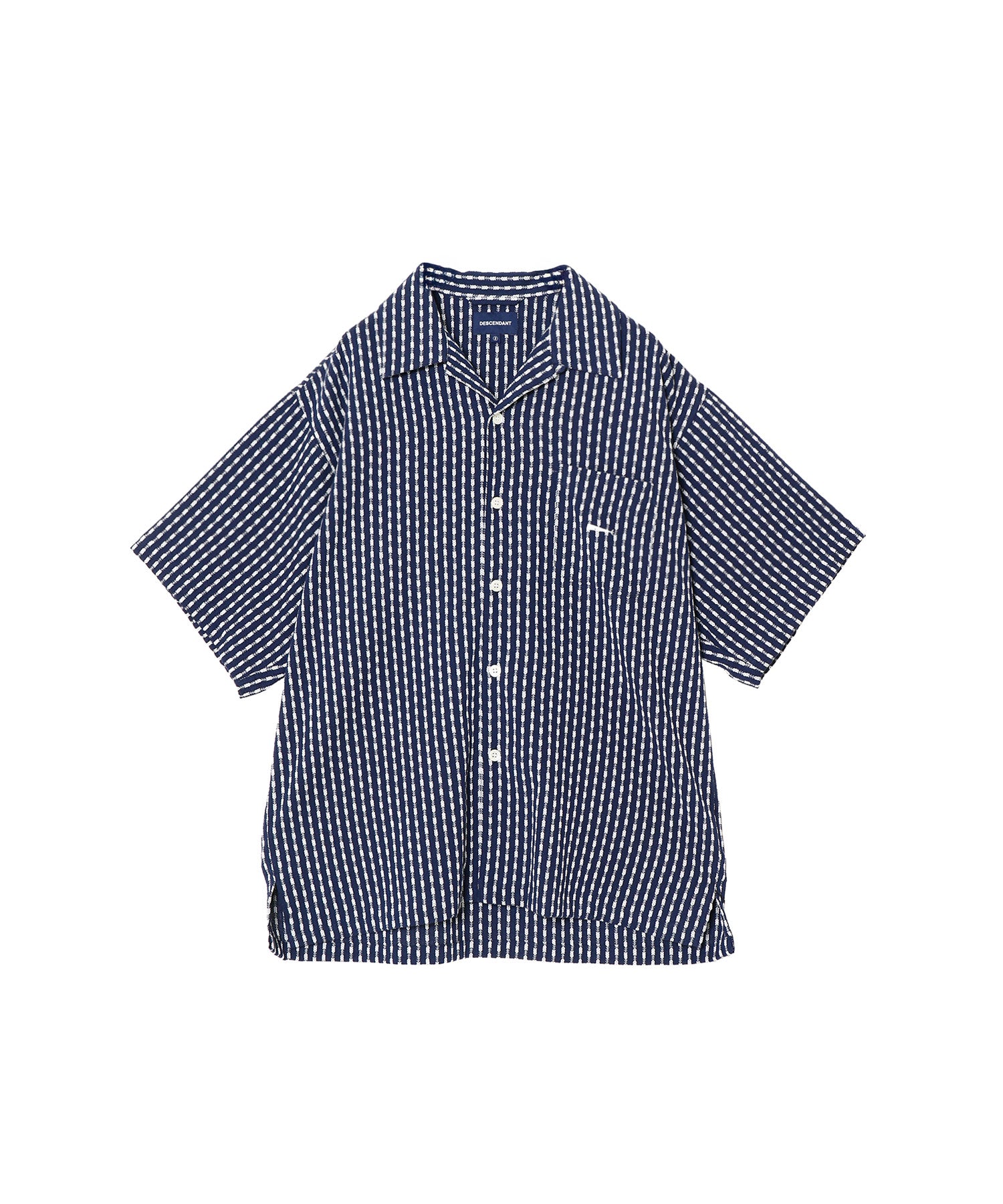 PIER OPEN COLLAR TEXTILE SS SHIRT