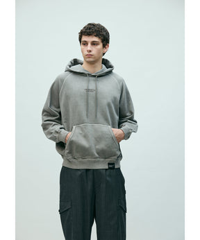 PIGMENT DYED SWEAT HOODIE LS