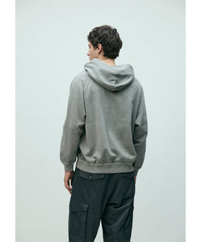 PIGMENT DYED SWEAT HOODIE LS