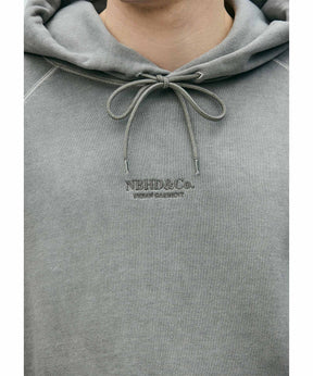 PIGMENT DYED SWEAT HOODIE LS