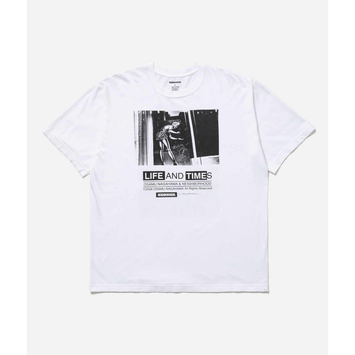 Sサイズ NH X OSAMU NAGAHAMA . TEE SS-1 NH X OSAMU NAGAHAMA . TEE SS-1 - NEIGHBORHOOD (ネイバーフッド