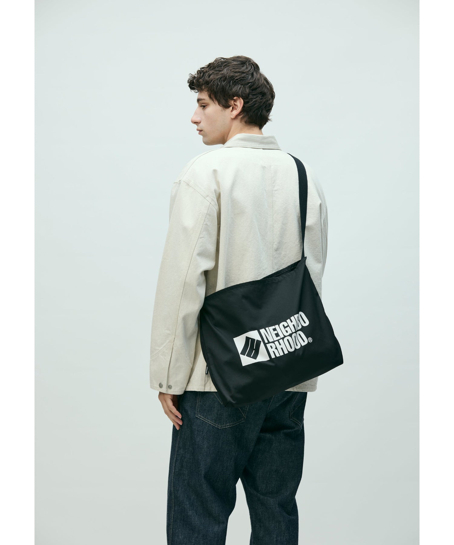 LOGO SHOULDER BAG - NEIGHBORHOOD (ネイバーフッド) - bag (バッグ