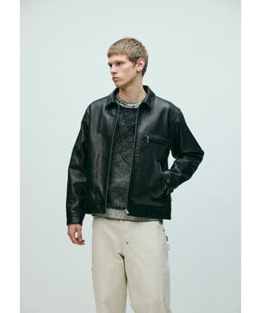 LEATHER SPORTS JACKET