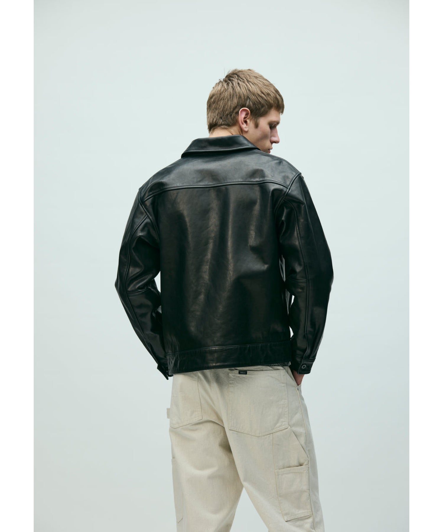 LEATHER SPORTS JACKET