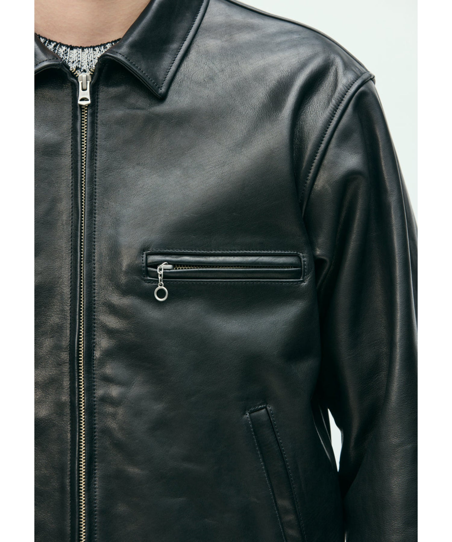 LEATHER SPORTS JACKET