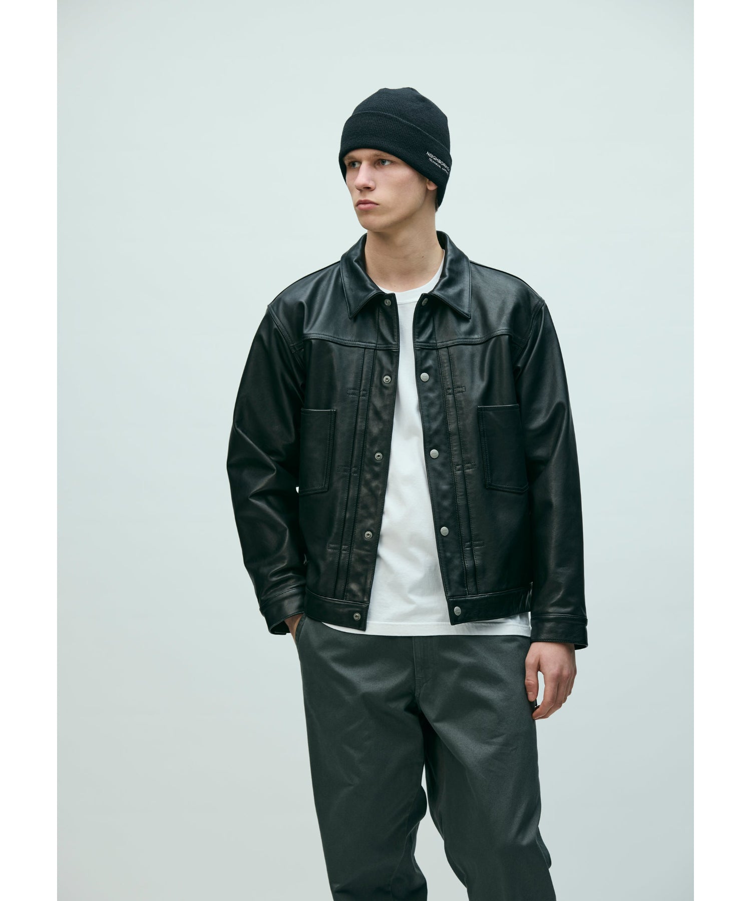 LEATHER TYPE-2 JACKET - NEIGHBORHOOD (ネイバーフッド) - outer