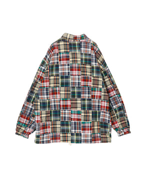 TETTY PULLOVER PATCHWORK LS SHIRT