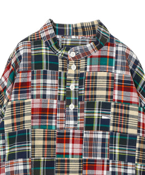 TETTY PULLOVER PATCHWORK LS SHIRT
