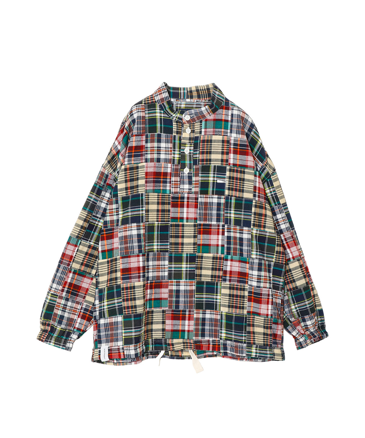 TETTY PULLOVER PATCHWORK LS SHIRT