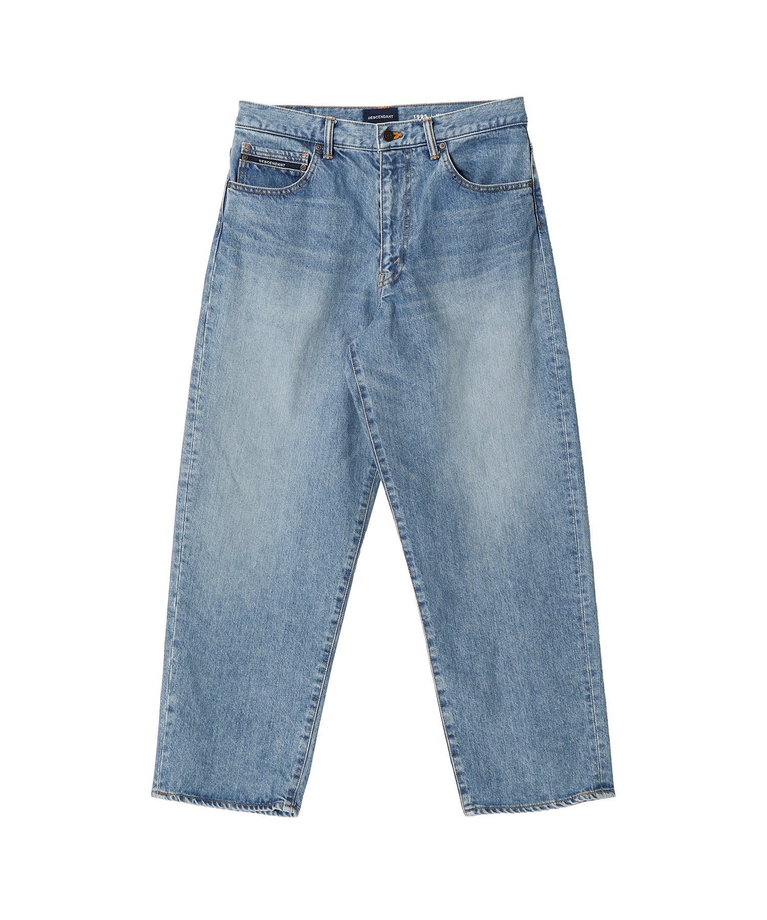 1995 DENIM TROUSERS BAGGY HARD WASH