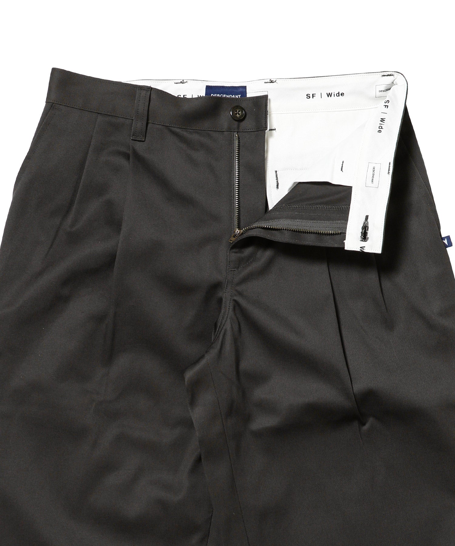 SF TWILL WIDE TROUSERS