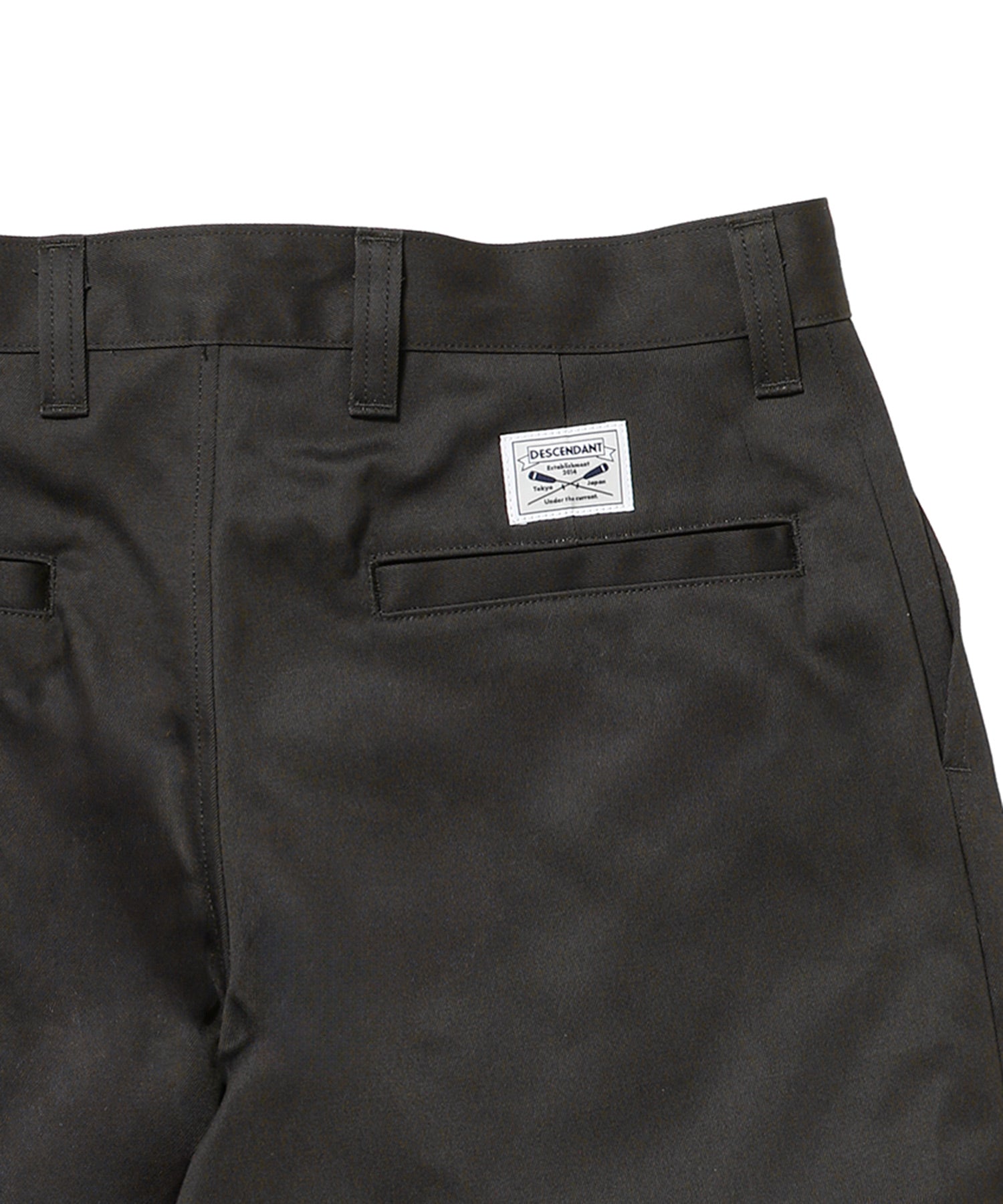 SF TWILL WIDE TROUSERS