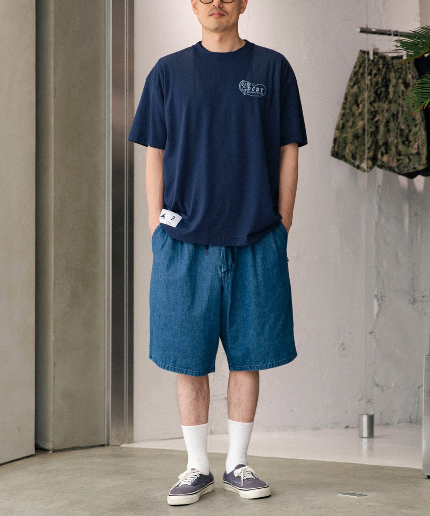 JERRY DENIM SHORTS - DESCENDANT (ディセンダント) - bottom