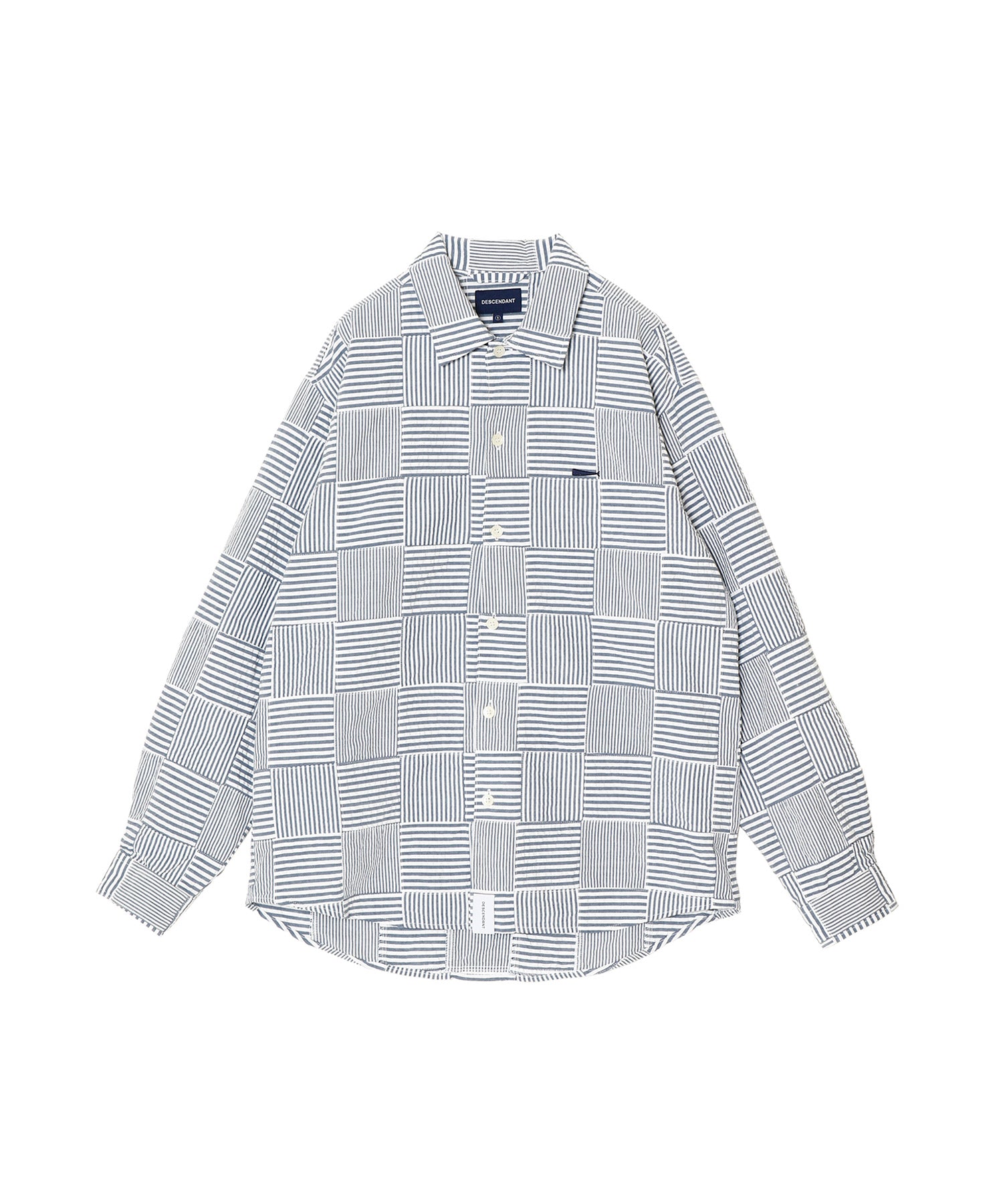 MILPITAS PATCHWORK LS SHIRT
