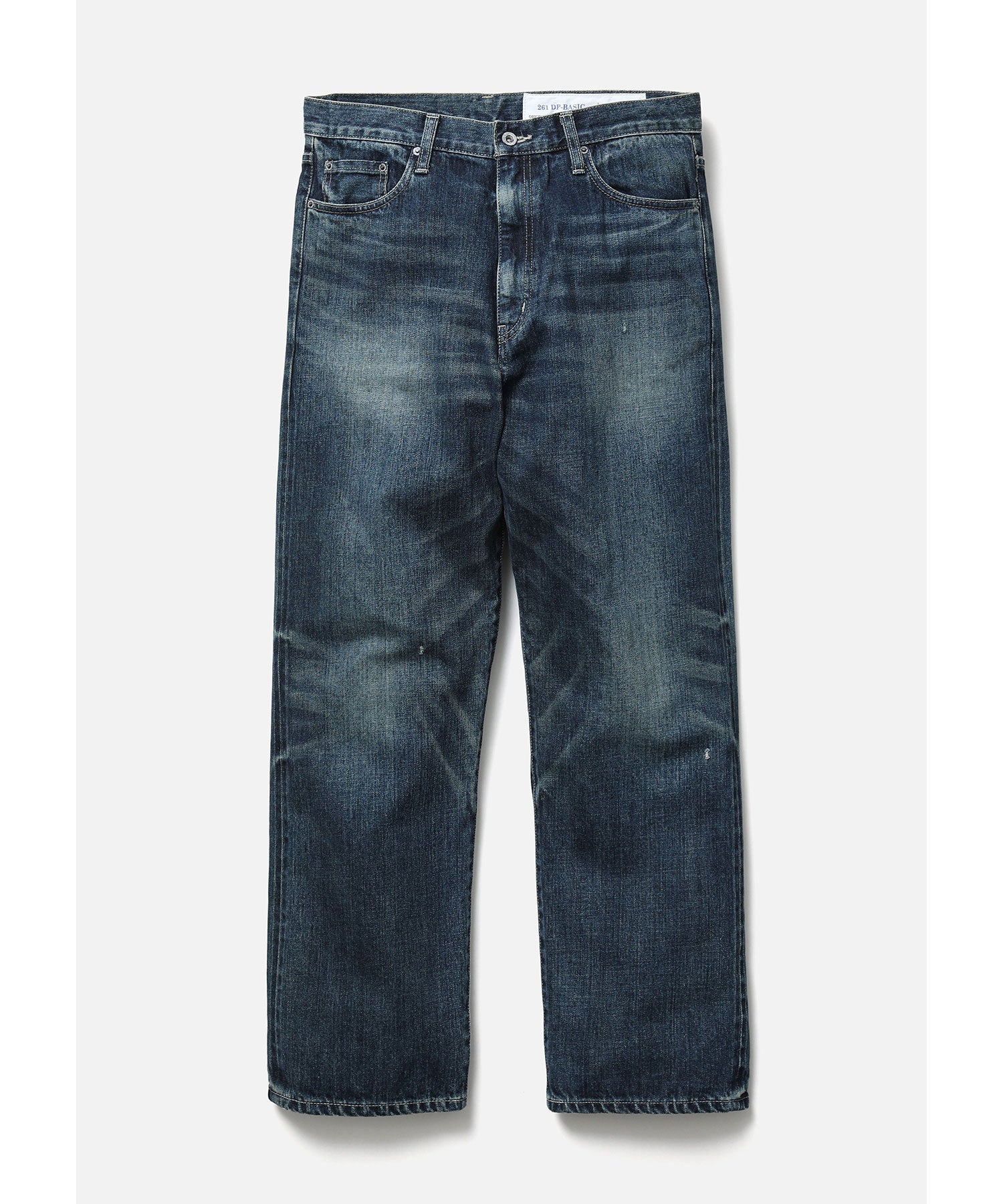 WASHED DENIM DP BASIC PANTS