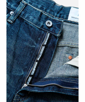 WASHED DENIM DP MID PANTS