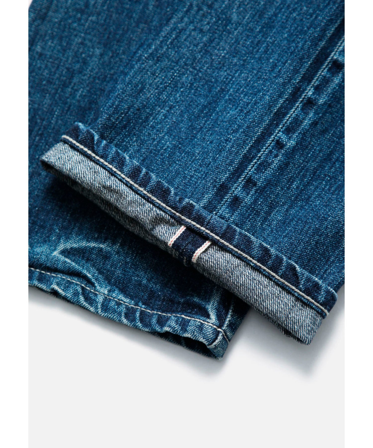 WASHED DENIM DP MID PANTS