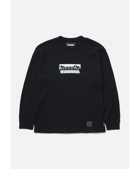 NH X M&M . WAFFLE FABRIC CREWNECK LS