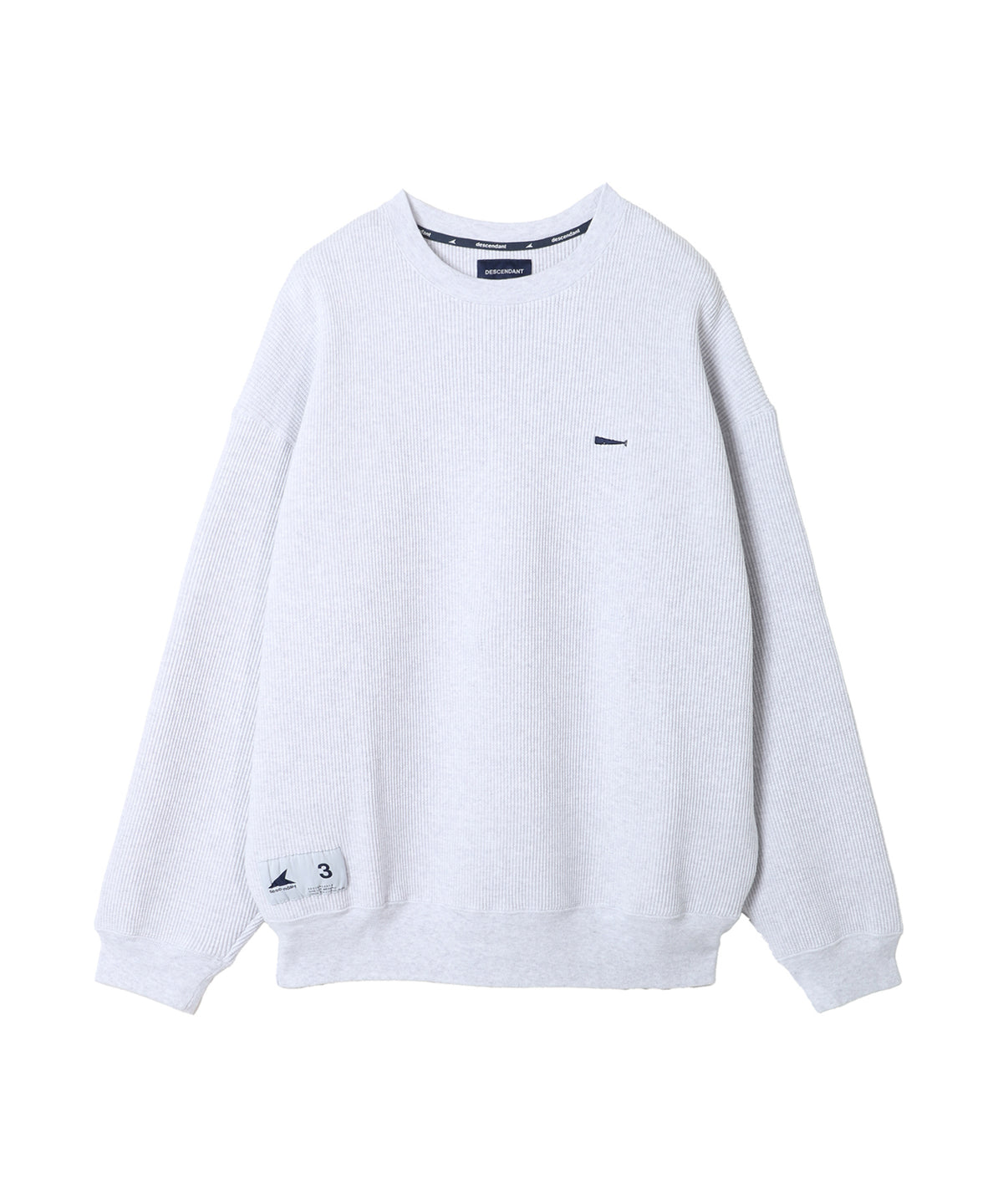GAUFRE WAFFLE CREW NECK