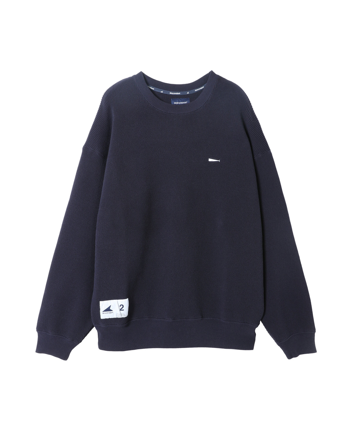 GAUFRE WAFFLE CREW NECK