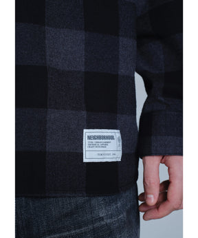 BUFFALO CHECK SHIRT LS