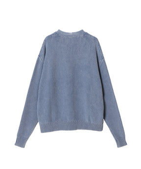 NURSE KNIT CARDIGAN PIGMNET DYE