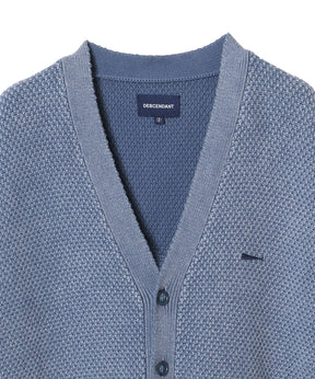 NURSE KNIT CARDIGAN PIGMNET DYE