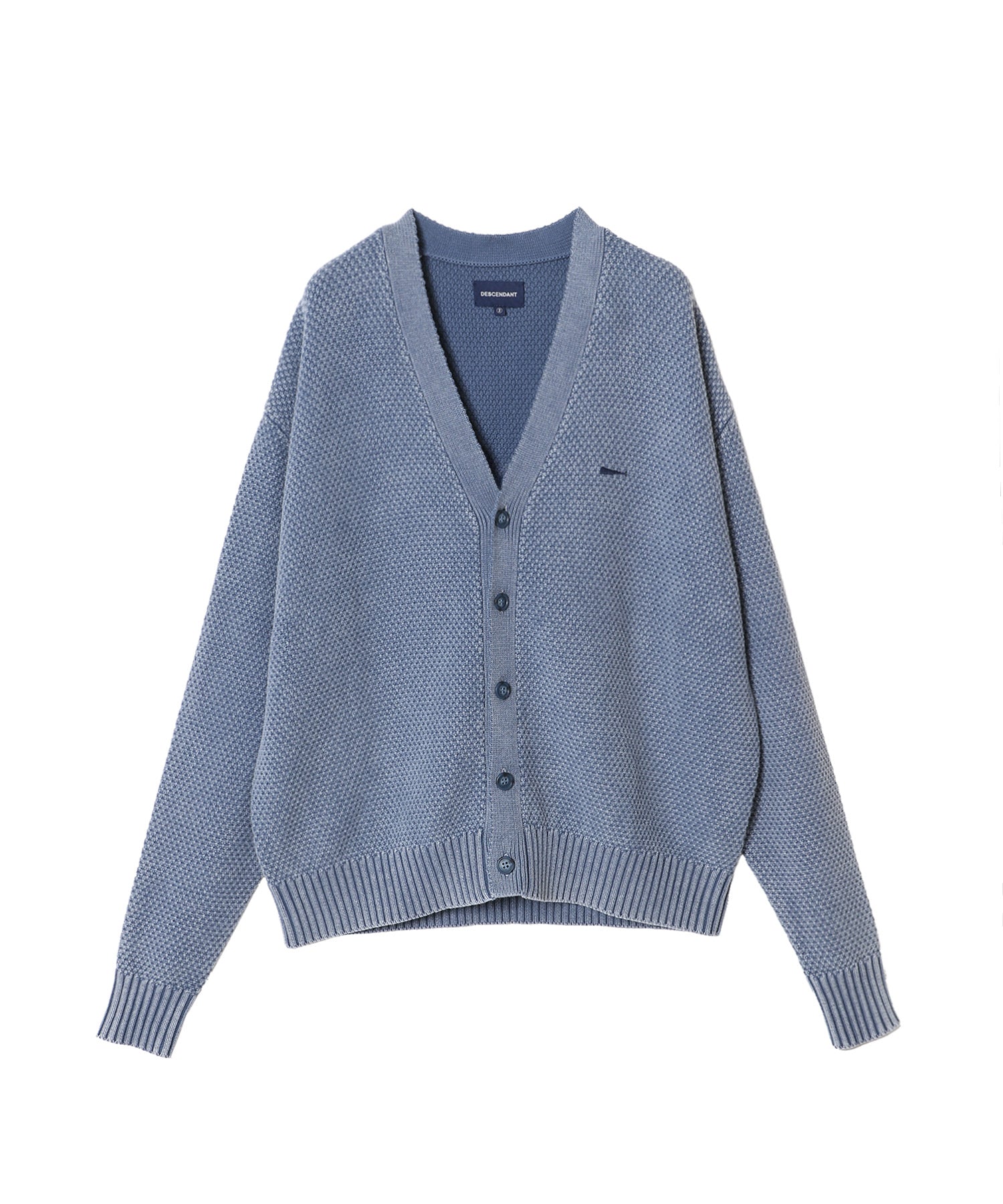 NURSE KNIT CARDIGAN PIGMNET DYE