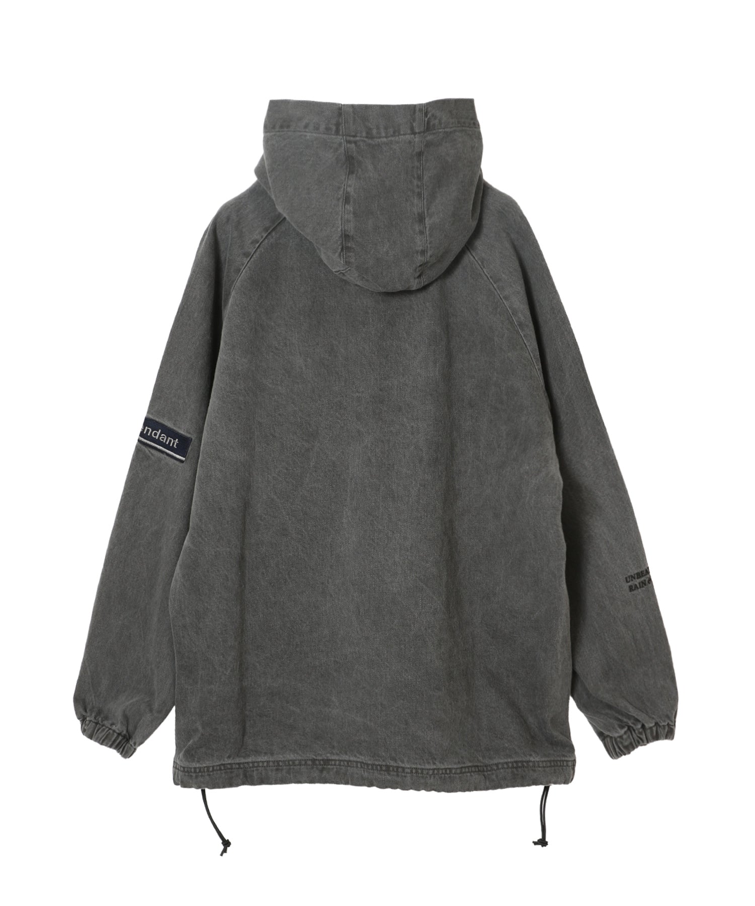 MOLE HOODED LS SHIRT PIGMENT DYE