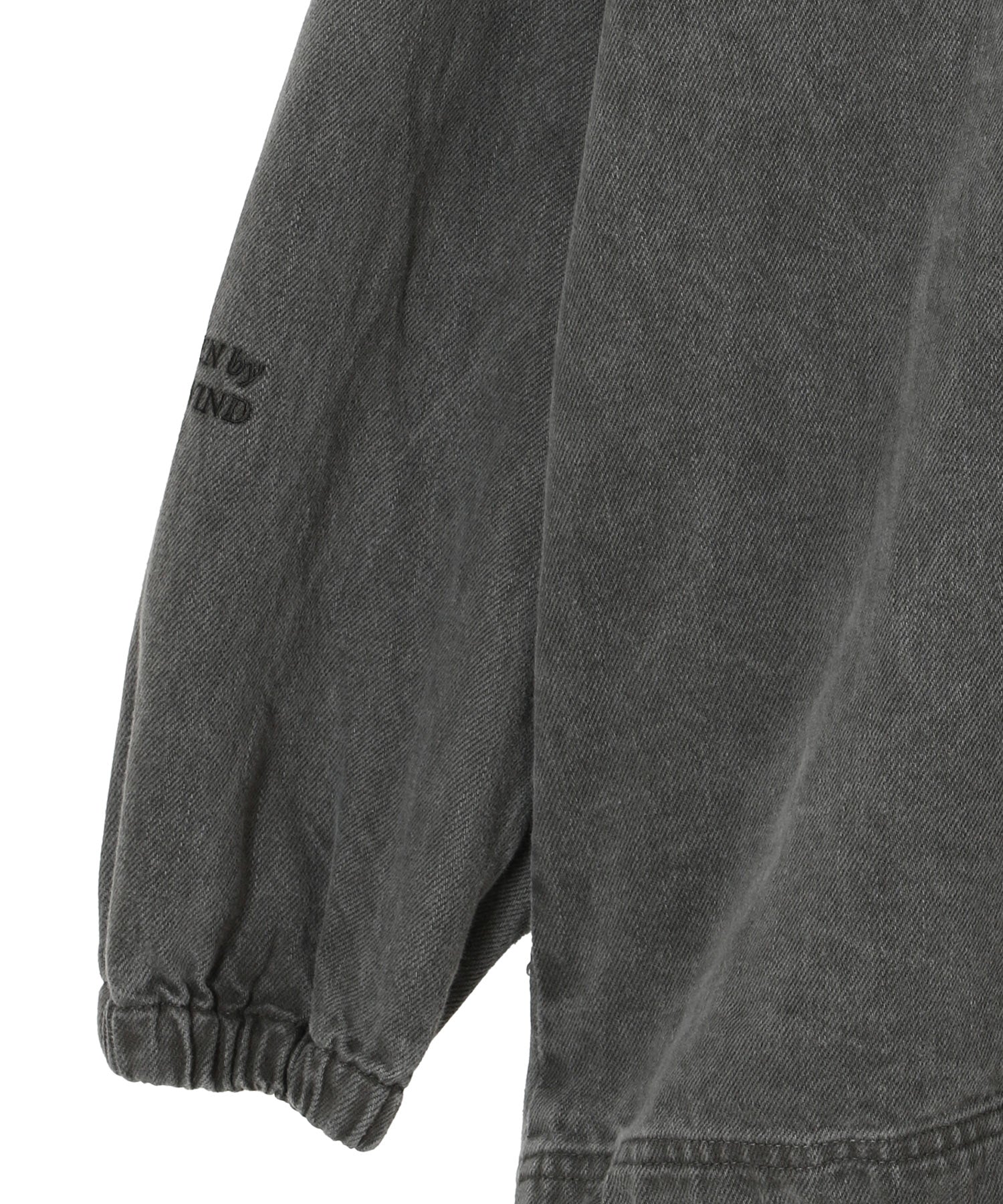 MOLE HOODED LS SHIRT PIGMENT DYE